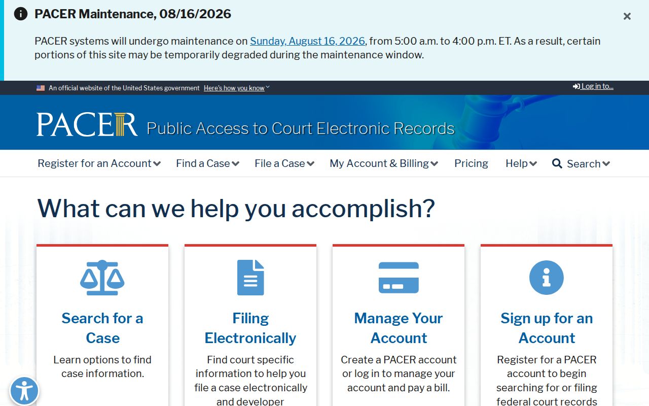 Marquette County criminal court records compared with the federal PACER portal